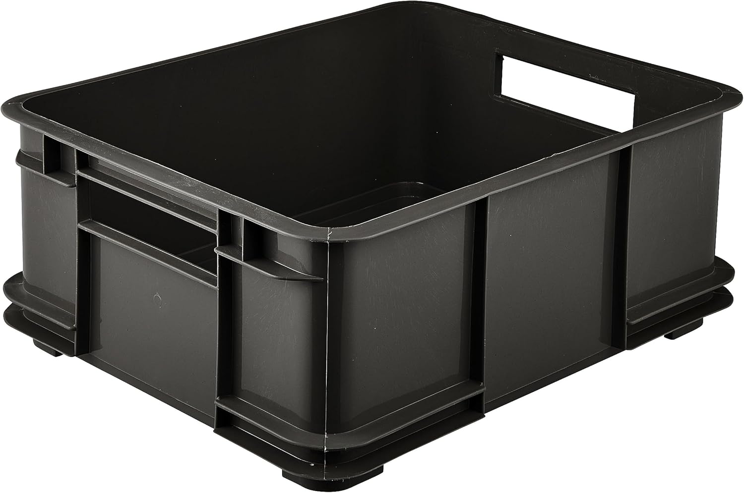 71jbrdxyt5l-ac-sl1500-.jpg Caisse de rangement Euro-Box L "bruno eco", graphite – Image 1