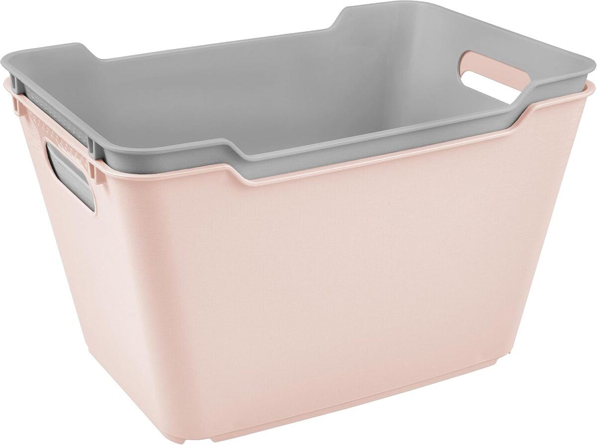 Bac de rangement "lotta", 12,0 litres, nordic-pink – Image 5