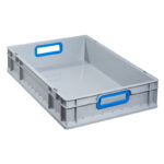 Bac de rangement ProfiPlus EuroBox 612, gris/bleu