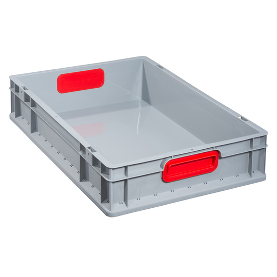 bac-de-rangement-profiplus-eurobox-612-grisrouge-1.jpg Bac de rangement ProfiPlus EuroBox 612, gris/rouge – Image 1