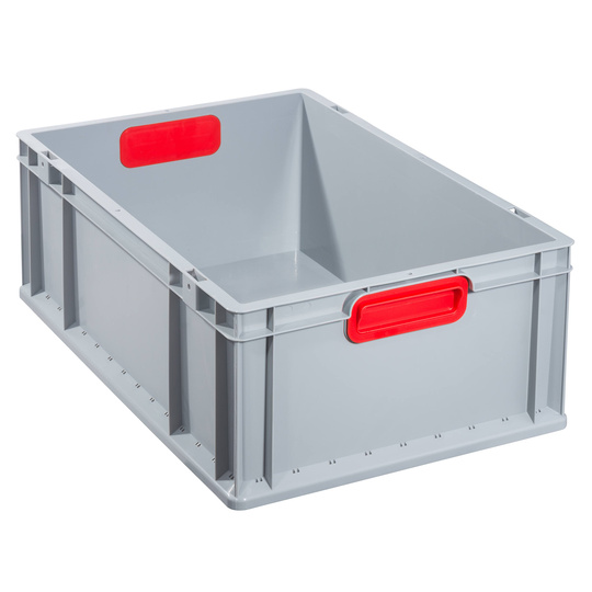 bac-de-rangement-profiplus-eurobox-622-grisrouge.jpg Bac de rangement ProfiPlus EuroBox 622, gris/rouge – Image 1