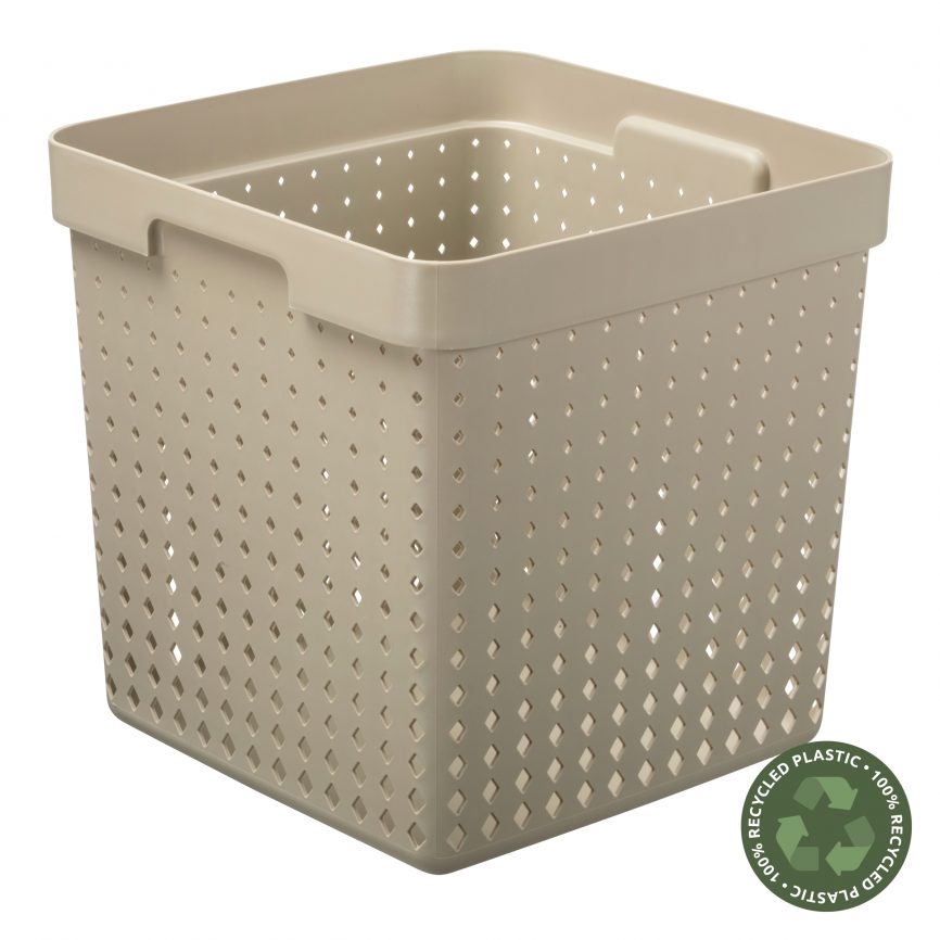 bac-de-rangement-seoul-basket-xl-pp-beige.jpg Bac de rangement SEOUL BASKET XL, PP, beige – Image 1