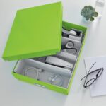 Boîte de rangement Click & Store WOW, grand, vert – Image 2