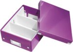 Boîte de rangement Click & Store WOW, petit, violet – Image 2
