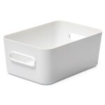 Boîte de rangement COMPACT M, 5,3 litres, blanc