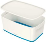 Boîte de rangement My Box, 5 litres, blanc / bleu