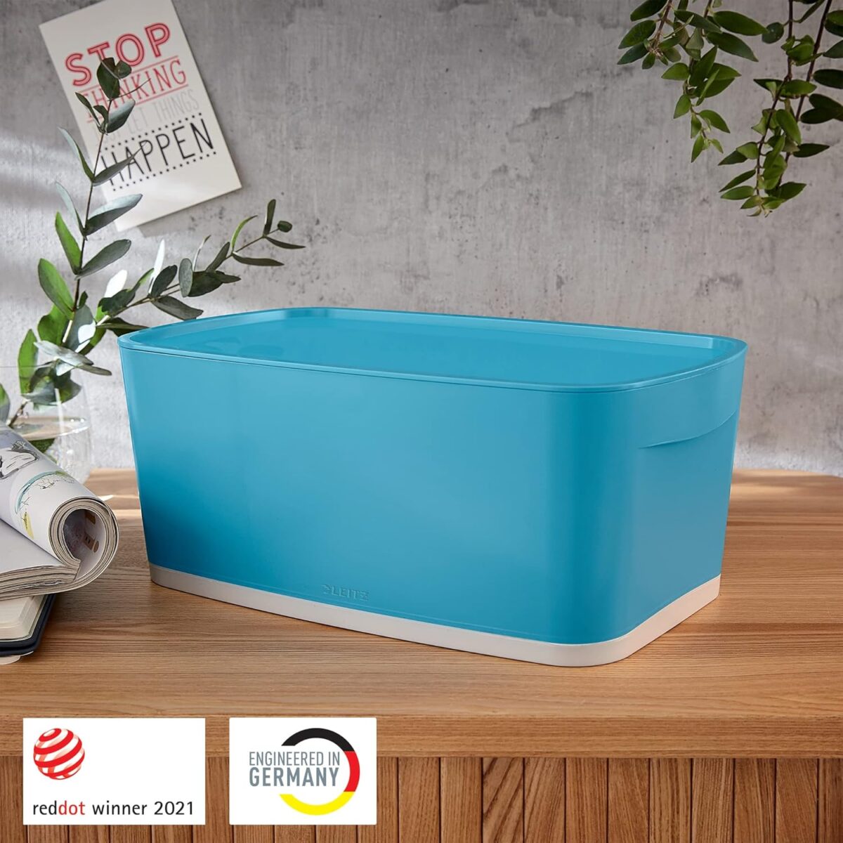 Boîte de rangement My Box Cosy, 5 litres, bleu – Image 4