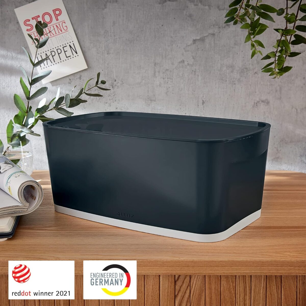 Boîte de rangement My Box Cosy, 5 litres, gris – Image 4