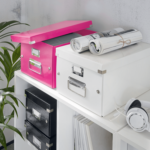 Boîte de rangement pour CD Click & Store WOW, rose – Image 2