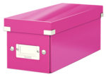 Boîte de rangement pour CD Click & Store WOW, rose