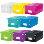 Boîte de rangement pour DVD Click & Store, vert – Image 5