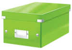 Boîte de rangement pour DVD Click & Store, vert