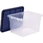 Caisse de rangement BANKERS BOX, 22 L, transparent – Image 2