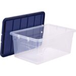 Caisse de rangement BANKERS BOX, 38 L, transparent – Image 2