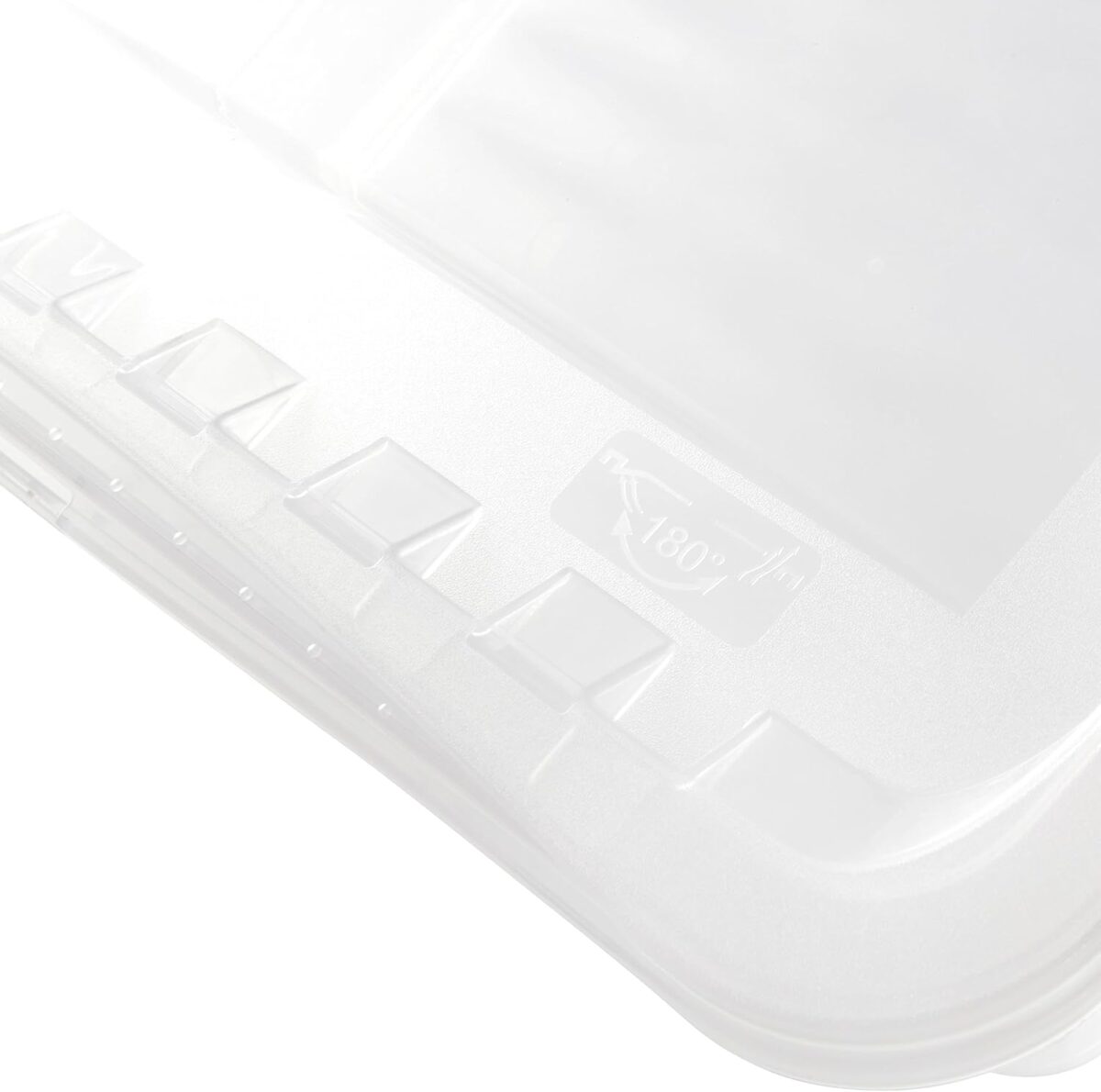 Caisse de rangement "bea", 30 L plat, PP, transparent – Image 6