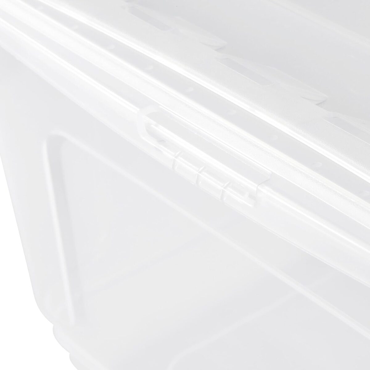 Caisse de rangement "bea", 30 L plat, PP, transparent – Image 7