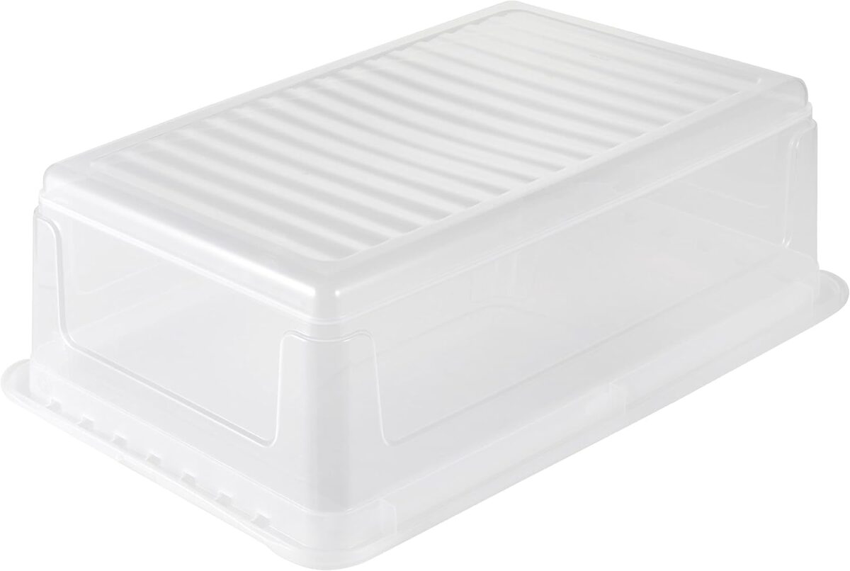 Caisse de rangement "bea", 30 L plat, PP, transparent – Image 4