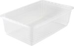 Caisse de rangement "bea", 30 L plat, PP, transparent – Image 3