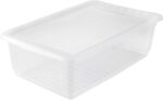 Caisse de rangement "bea", 30 L plat, PP, transparent