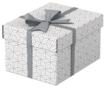Caisse de rangement & cadeau Home S, set de 3, blanc – Image 2