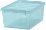 Caisse de rangement COLOUR 15, 14 L, aigue-marine