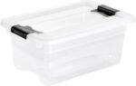 Caisse de rangement "cornelia" 4 litres, transparent