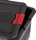 Caisse de rangement "eckhart", 24 L, graphite/rouge – Image 5