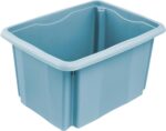 Caisse de rangement "emil", 15 litres, nordic-blue