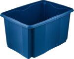 Caisse de rangement "emil", 45 litres, eco-blue