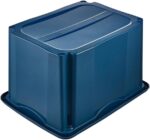 Caisse de rangement "emil eco", 30 litres, bleu – Image 3