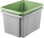 Caisse de rangement "emil eco", 30 litres, stone grey – Image 3