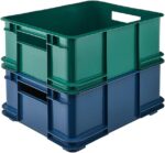 Caisse de rangement Euro-Box L "bruno eco", bleu – Image 6