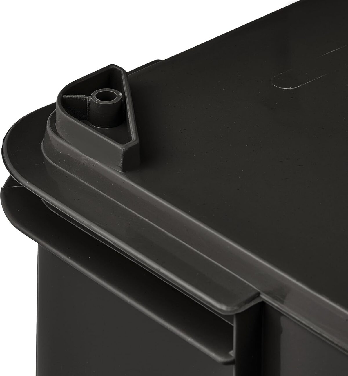 Caisse de rangement Euro-Box L "bruno eco", graphite – Image 4