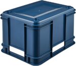Caisse de rangement Euro-Box M "bruno eco", bleu – Image 3