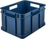 Caisse de rangement Euro-Box M "bruno eco", bleu