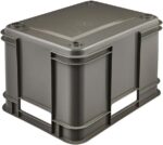 Caisse de rangement Euro-Box M "bruno eco", gris – Image 3