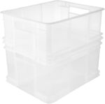Caisse de rangement Euro-Box XL "bruno", 28 litres – Image 4