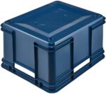 Caisse de rangement Euro-Box XL "bruno eco", bleu – Image 3