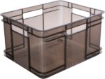 Caisse de rangement Euro-Box XXL "bruno", 28 L, gris