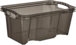 Caisse de rangement "franz", 6,5 litres, crystal-grey