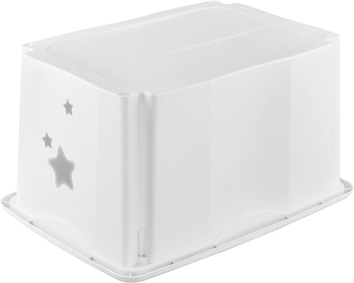Caisse de rangement karolina "Stars", 45 litres – Image 4