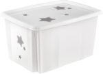 Caisse de rangement karolina "Stars", 45 litres