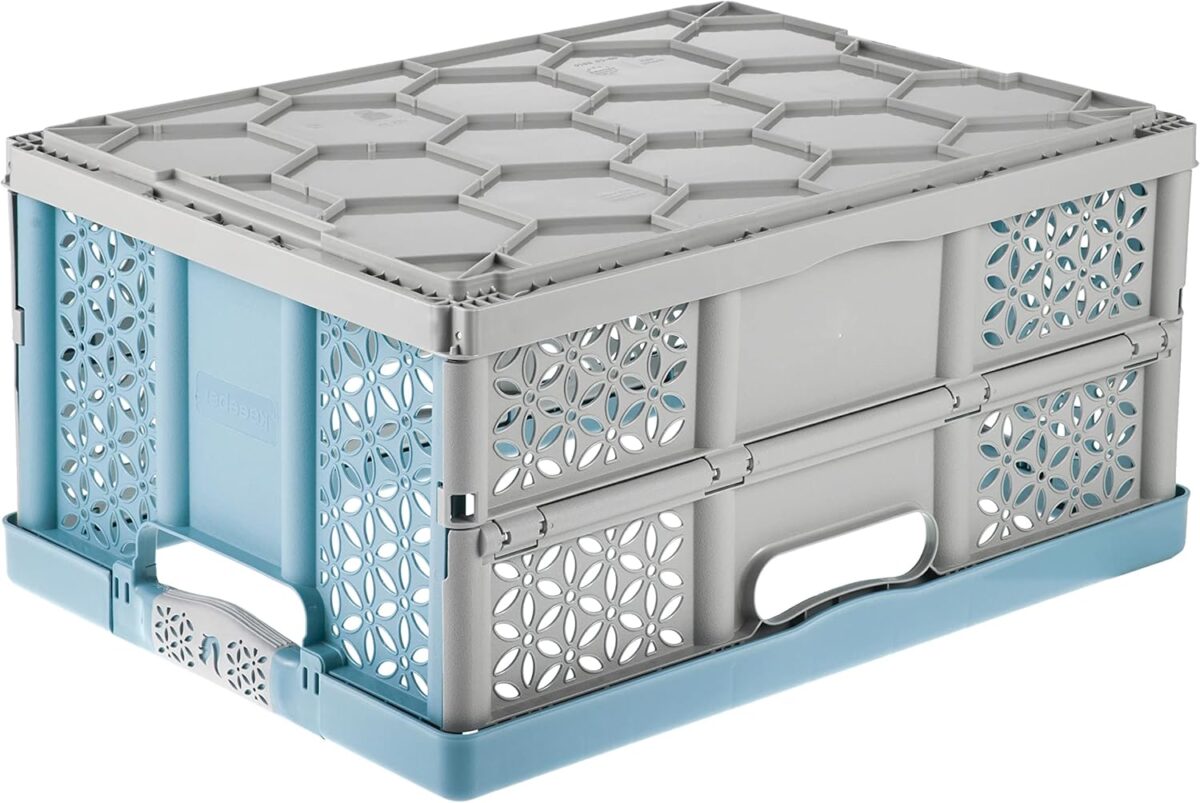 Caisse de rangement "lea" 32 litres, nordic-blue – Image 3