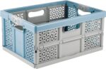 Caisse de rangement "lea" 32 litres, nordic-blue