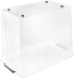 Caisse de rangement "leo", 74 litres, transparent – Image 3