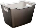 Caisse de rangement "lotta", 20,0 litres, gris – Image 3