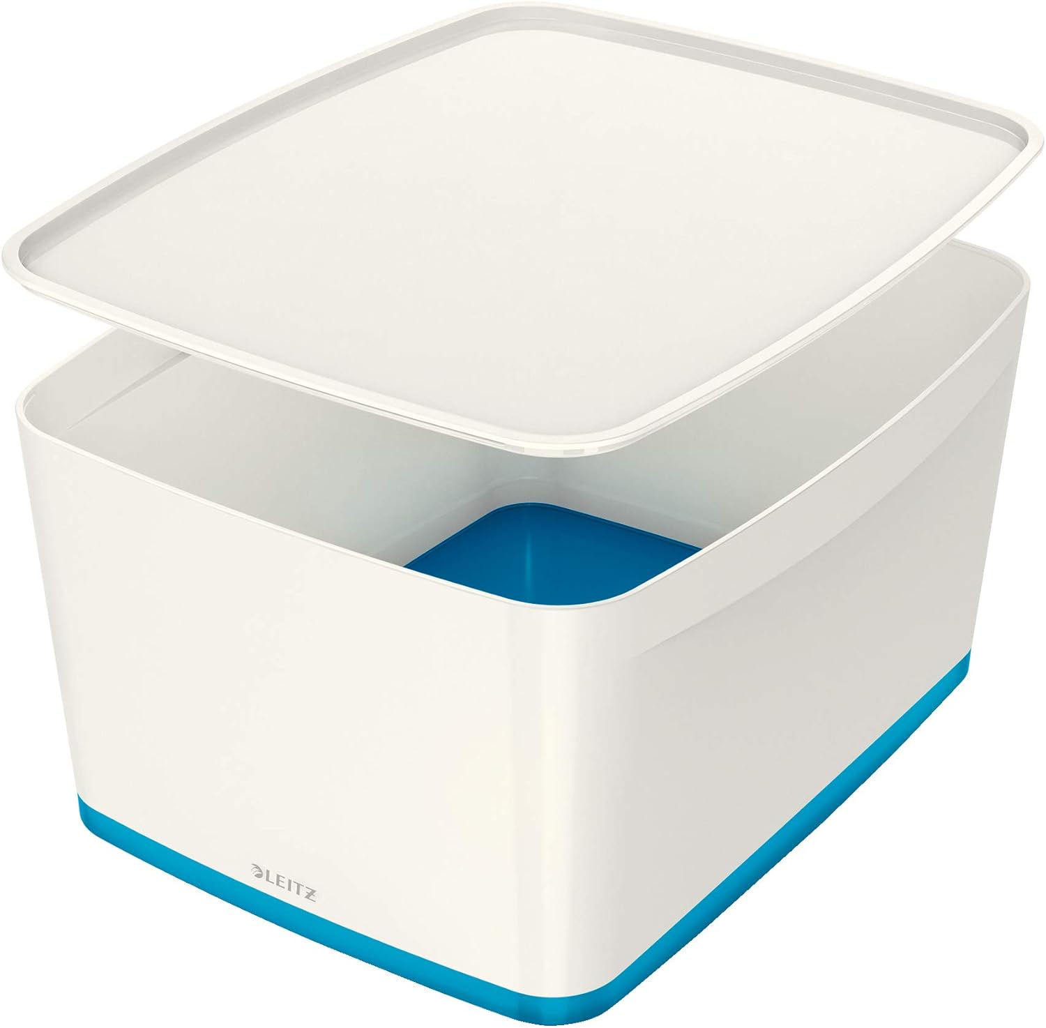 caisse-de-rangement-my-box-18-litres-blanc-bleu-2.jpg Caisse de rangement My Box, 18 litres, blanc / bleu – Image 1
