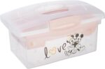 Caisse de rangement "patryk minnie" nordic-pink