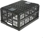 Caisse de rangement pliante "ida", 32 litres, noir – Image 3