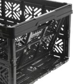 Caisse de rangement pliante "ida", 32 litres, noir – Image 4